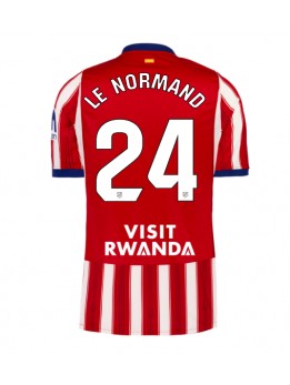 Atletico Madrid Robin Le Normand #24 Replika Hemmakläder 2026-27 Kortärmad Atletico Madrid Robin Le Normand #24 Replika Hemmakläder 2026-27 Kortärmad